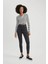 Kadın Antrasit Anna-Super Skinny Fit Dar Kesim Pamuklu Kot Pantolon B8593AXNS 11