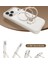Apple iPhone 17 Pro O Stand Spin Silicone Serisi Magsafe Kılıf - Beyaz 4