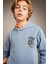 Erkek Çocuk Baskılı Kapüşonlu Kalın Sweatshirt B6313A823CW 14