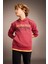 Erkek Çocuk Baskılı Kapüşonlu Kalın Sweatshirt B6312A823CW 11