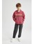 Erkek Çocuk Baskılı Kapüşonlu Kalın Sweatshirt B6312A823CW 16