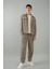 Yazlık Kumaş Pantolon Tapered Fit Normal Kesim Düz Paça Her Yöne Esneyen B6584AX24SP 8