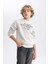 Erkek Çocuk Bisiklet Yaka Baskılı Sweatshirt B6315A823CW 13