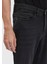 Antrasit Düz Slim Fit Denim Pamuk Karışımlı Pantolon 3