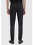 Antrasit Düz Slim Fit Denim Pamuk Karışımlı Pantolon 4