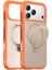 Apple iPhone 17 Pro Max O Stand Spin Air Serisi Magsafe Kılıf - Turuncu 1
