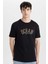 Regular Fit Bisiklet Yaka Baskılı Kısa Kollu Tişört B8935AX24SM 7