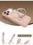 Apple iPhone 17 Pro Max O Stand Spin Silicone Serisi Magsafe Kılıf - Pembe 3