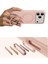 Apple iPhone 17 Pro Max O Stand Spin Silicone Serisi Magsafe Kılıf - Pembe 4