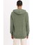 Regular Fit Kapüşonlu Yıkamalı Soluk Efektli Basic Düz Sweatshirt B9220AX23WN 12