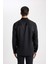 Regular Fit Uzun Kollu Siyah Gömlek B8951AX23WN 14