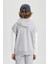 Erkek Çocuk Oversize Geniş Kalıp Nakışlı Kapüşonlu Sweatshirt B6138A824SP 20