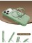 Apple iPhone 17 Pro Max O Stand Spin Silicone Serisi Magsafe Kılıf - Yeşil 4