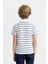 Erkek Çocuk Çizgili Pike Kısa Kollu Polo Tişört 12