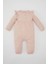 Kız Bebek Yeni Doğan Krinkıl Kumaş Uzun Kollu Tulum B9483A524SP 16
