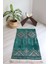 Kilim Desenli Astarlı Lüks Seccade S1020 Yeşil 1