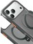 Apple iPhone 17 Pro Max O Stand Spin Air Serisi Magsafe Kılıf - Siyah 2