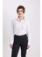 Regular Fit Basic Düz Uzun Kollu Gömlek I5278AZ24SP 7