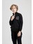 Erkek Çocuk Dik Yaka Baskılı Fermuarlı Sweatshirt B6634A824SP 6