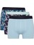 Regular Fit 3'lü Boxer B7898AX24SM 7