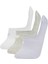 Kadın 3'lü Pamuklu Babet Çorap B6063AXNS 6