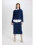 Regular Fit Pamuklu Örgü Desenli Triko Kazak Tunik B8398AX23WN 10