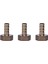 3x Altın Pirinç Farklı 10MM Hortum Barb 1/2 Inç Npt Dişi Iplik Düz Konektör (Yurt Dışından) 1