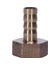 3x Altın Pirinç Farklı 10MM Hortum Barb 1/2 Inç Npt Dişi Iplik Düz Konektör (Yurt Dışından) 2
