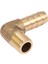 5pcs 8mm Hortum x 3/8 Inç Erkek Iplik 90 Derece Pirinç Dirsek Barb Kuplör Konnektörü (Yurt Dışından) 4