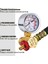 Hava Deposu Onarım Kiti Güvenlik Valfi, 0-200 Psı Basınç Göstergesi ve 4 Feet Hava Deposu Hortum Montaj Kiti Taşınabilir Taşıma Tankı Için (Yurt Dışından) 3