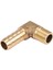 4pcs 8mm Hortum x 3/8 Inç Erkek Iplik 90 Derece Pirinç Dirsek Barb Kuplör Konnektörü (Yurt Dışından) 3