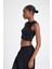 Fit Slim Fit Dar Kesim Bisiklet Yaka Ribana Basic Düz Sporcu Atlet Z6573AZ24SP 10