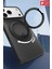 Apple iPhone 17 Pro O Stand R Fitness Serisi Magsafe Kılıf - Siyah 4