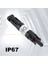 20PCS Diyotlu Su Geçirmez Pv Konektörlü Güneş Konnektörü DC1000V 20A IP67 Ppo Erkek Kadın Konnektörü Fişi (Yurt Dışından) 5