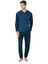 Erkek Kuzun Kollu V Yaka Pijama Takım 6110 1