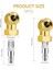 4pcs 1/4inch Hava Chuck Lastik Basınç Kapakları Taşınabilir Hava Chuck Pirinç Topu Şişirme, Şişirme Ölçer Için Kompresör Için (Yurt Dışından) 3