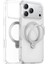 Apple iPhone 17 Pro O Stand Spin Serisi Magsafe Kılıf - Şeffaf 1