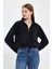 Süperlife Kadın Rahat Kalıp Softech Polar Yarım Fermuarlı Sweatshırt SPR24PWK99 2