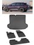 Audi Q4 E-Tron 2018 ve Sonrası 4.5d Paspas ve Rizline 3D Alt Bagaj Havuzu Set 1