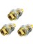 3pcs Mini Yağlayıcı Pnömatik Alet Aksesuarları - 1/4 Inç Npt Yağlı Yağ Yağı Yağlayıcı Hava Sıkıştırma Hava Aleti Yağlayıcı -Yellow (Yurt Dışından) 1
