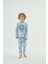Erkek Çocuk Baskılı Desenli Uzun Kollu Pijama Takımı C6T1N98 2