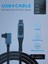 USB Type C 4.0 8k 60 Hz Görüntü Desteği 90 Derece Dijital Göstergeli 1m 3