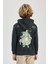 Erkek Çocuk Sırt Baskılı Kapüşonlu Sweatshirt B9015A823CW 12
