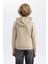 Erkek Çocuk Baskılı Kapüşonlu Sweatshirt 15