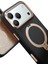 Apple iPhone 17 Pro Max O Stand Spin Vegskin Serisi Magsafe Kılıf - Siyah 5