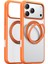 Apple iPhone 17 Pro O Stand Pro Serisi Magsafe Kılıf - Turuncu 1