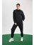 Fit Oversize Geniş Kalıp Premium Kapüşonlu Kanguru Cepli Sporcu Modal Sweatshirt 18