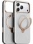 Apple iPhone 17 Pro Max O Stand Spin Vegskin Serisi Magsafe Kılıf - Gri 1