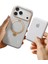 Apple iPhone 17 Pro Max O Stand Spin Vegskin Serisi Magsafe Kılıf - Gri 4