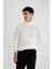 Standart Fit Normal Kesim Balıkçı Yaka Basic Düz Triko Kazak B9708AX24SP 12